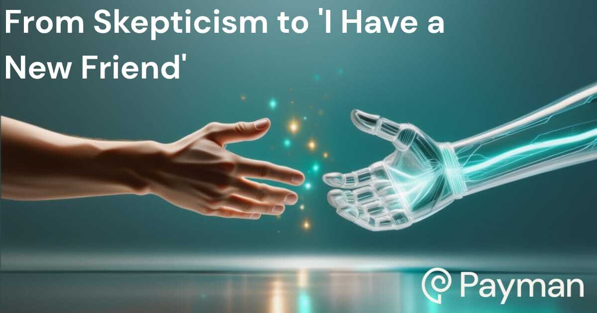 "I Have a New Friend": What Happens When a Real Banker Meets an AI Agent